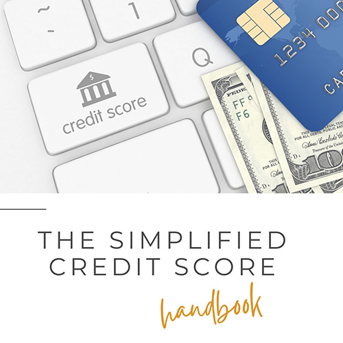 The Simplified Credit Score Cover